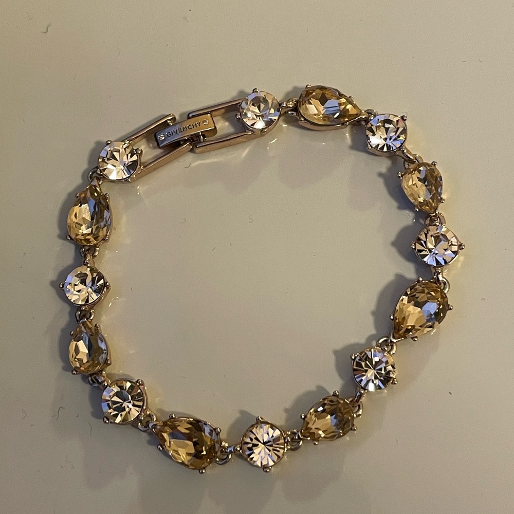 Givenchy Rose Gold Crystal Bracelet
